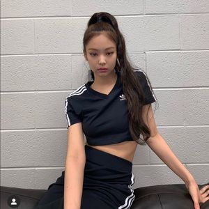 Adidas Original V Neck Crop Top